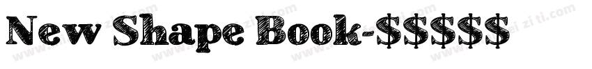 New Shape Book字体转换